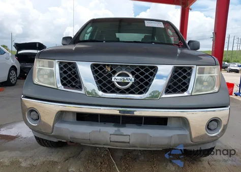 2005 Nissan Frontier Se from USA, damaged, VIN 1N6AD07U25C461009